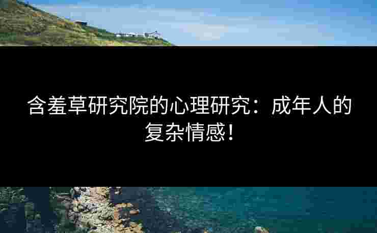 含羞草研究院的心理研究：成年人的复杂情感！